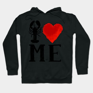 I Heart Maine (remix) by Tai's Tees Hoodie